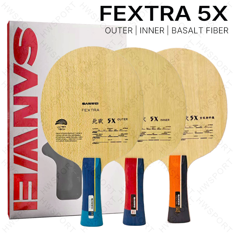 Table Tennis Player - SANWEI FEXTRA 5X Masa Tenisi Bıçağı