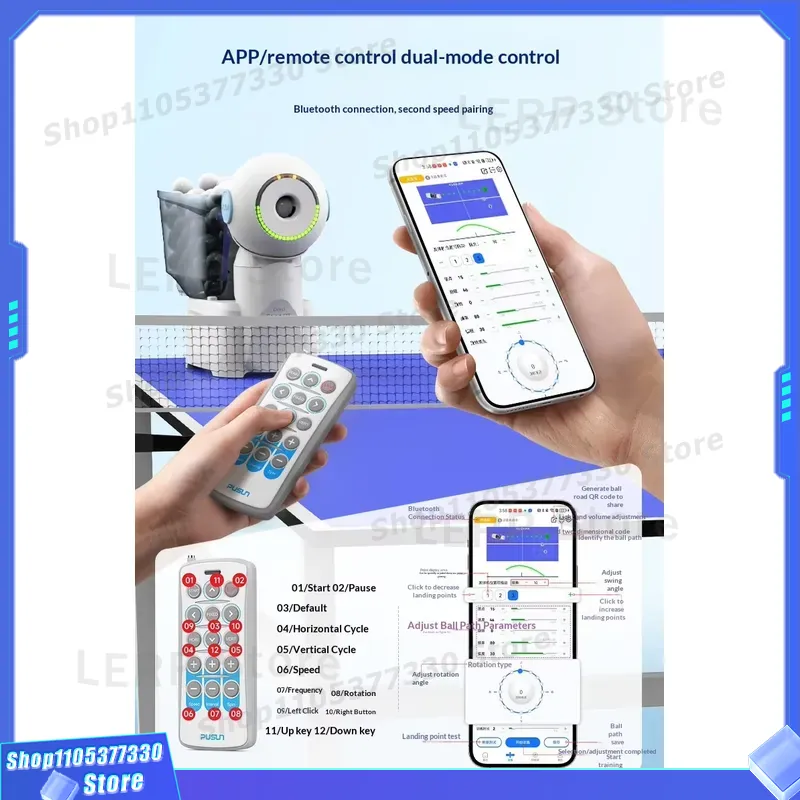 PUSUN Akıllı Masa Tenisi Robot - Table Tennis App incelemesi ve fiyatı