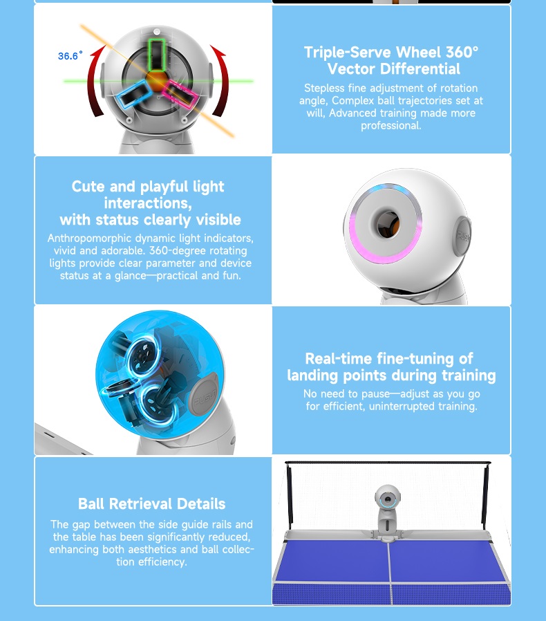 Geliştirilmiş Versiyon Elektri - Table Tennis Trainer incelemesi ve fiyatı