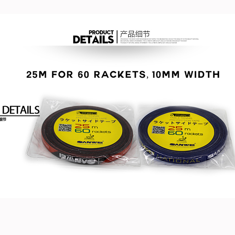 1cm * 25M SANWEI masa tenisi r - Table Tennis Grip Tape incelemesi ve fiyatı